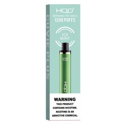 Ice Mint HQD Cuvie Box 5500 Puffs Disposable Vape