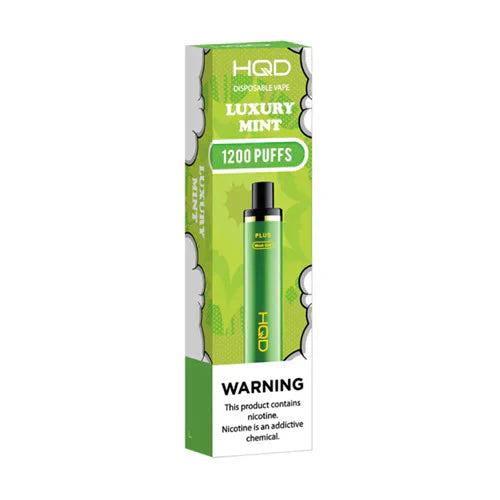 Luxury Mint HQD Cuvie Plus 1200 Puffs Disposable Vape