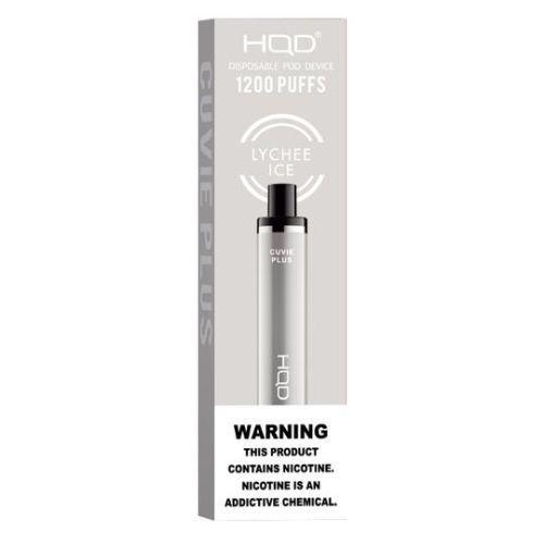 Lychee Ice HQD Cuvie Plus 1200 Puffs Disposable Vape