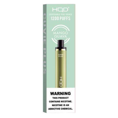 Mango Guava HQD Cuvie Plus 1200 Puffs Disposable Vape