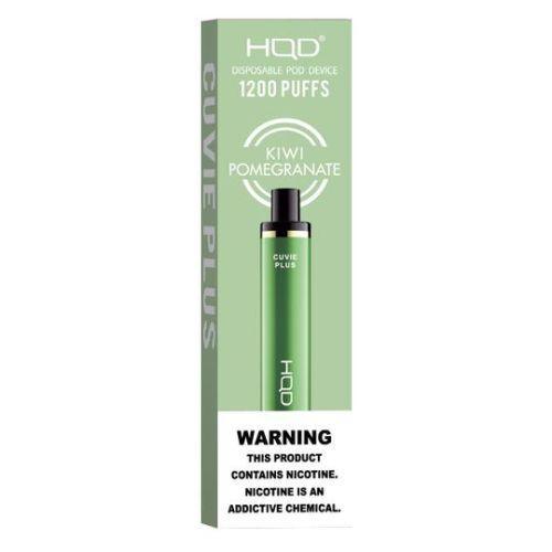 Kiwi Pomegranate HQD Cuvie Plus 1200 Puffs Disposable Vape