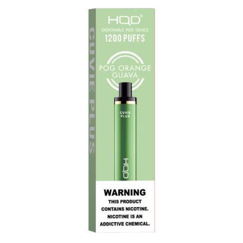 Pog Orange Guava HQD Cuvie Plus 1200 Puffs Disposable Vape