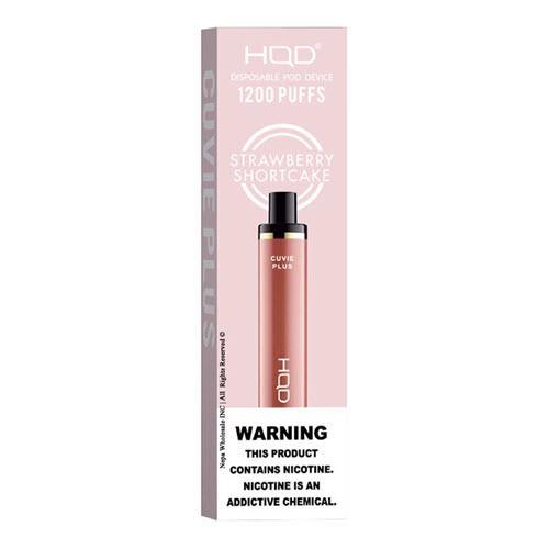 Styrawberry Shortcake HQD Cuvie Plus 1200 Puffs Disposable Vape