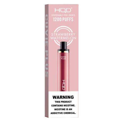 Strawberry Watermelon HQD Cuvie Box 5500 Puffs Disposable Vape