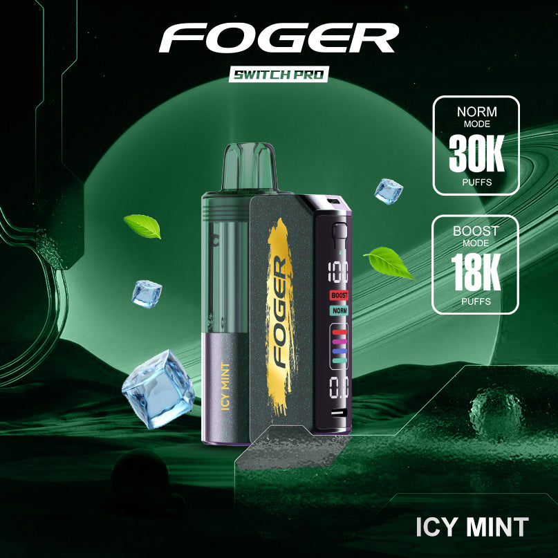 Icy Mint Foger Switch Pro Kit 30K Disposable Vape