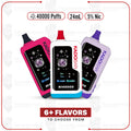Iced Blackberry Pop Kado Bar NI40K Ice Nic Control Jam Disposable Vape