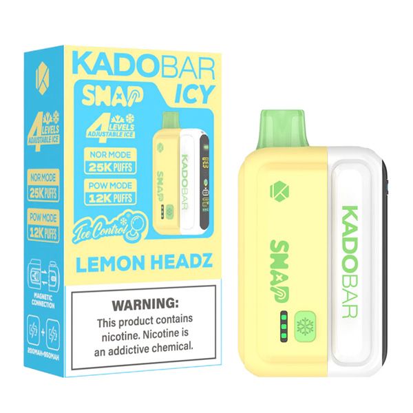 Lemon Headz Kadobar Snap Icy 25K Disposable Vape