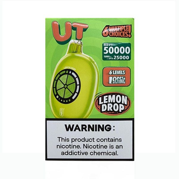 Lemon Drop FLUM UT 50K Disposable Vape