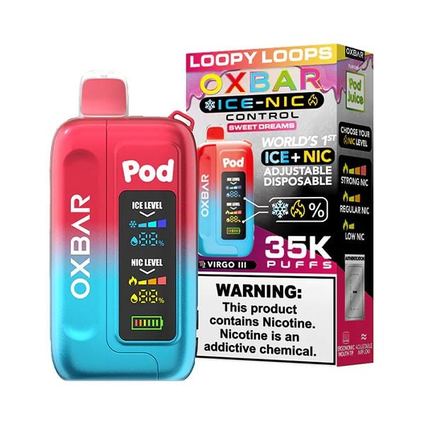 Loopy Loops OXBAR Ice-Nic Control 35K Disposable Vape