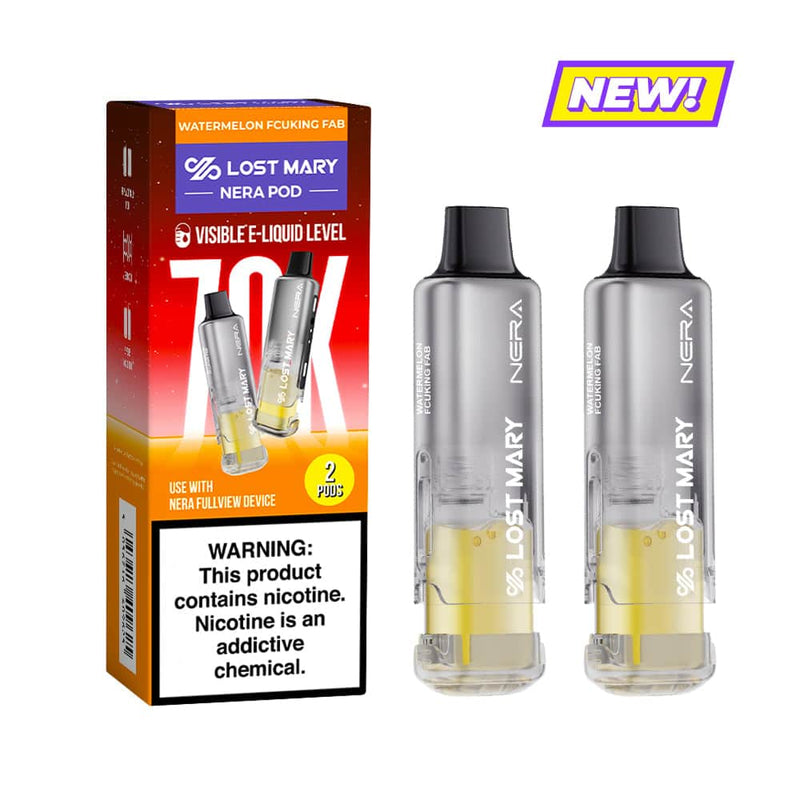 Watermelon Fcuking Fab Lost Mary Nera 70K Disposable Vape Pod