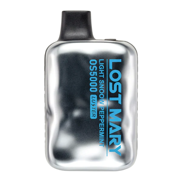 Light Snoow Peppermint Lost Mary OS5000 Disposable Vape