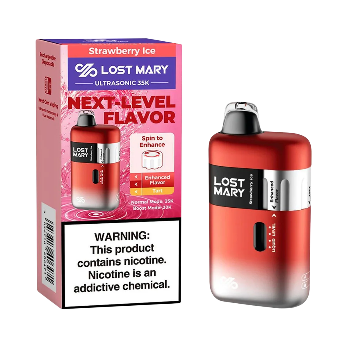 Lost Mary Ultrasonic 35k Disposable Vape
