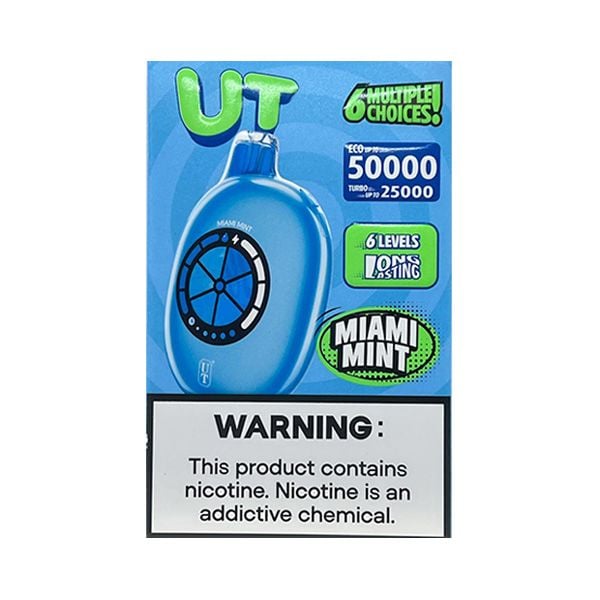 Miami Mint Mint Slushy FLUM UT 50K Disposable Vape