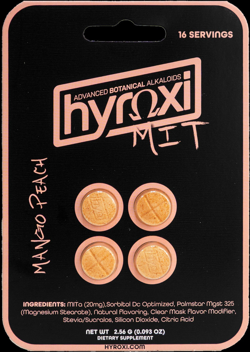 HyroxiMIT Advanced Botanical Alkaloids Tablet - 20ct.