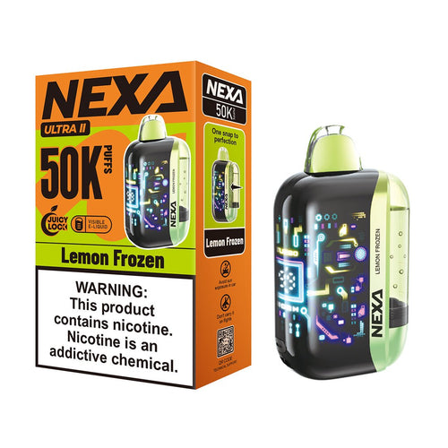 Frozen Lemon Nexa Ultra II 50K Disposable Vape