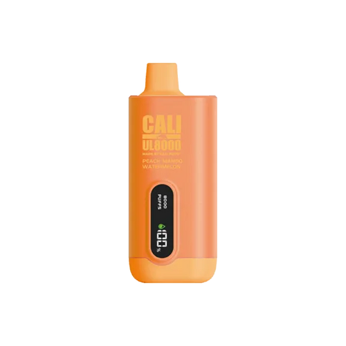 PEACH MANGO WATERMELON Cali UL8000 Disposable Vape Pod