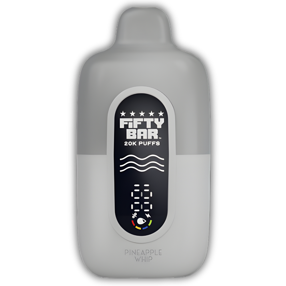 Pineapple Whip Fifty Bar Silver 2% Disposable Vape