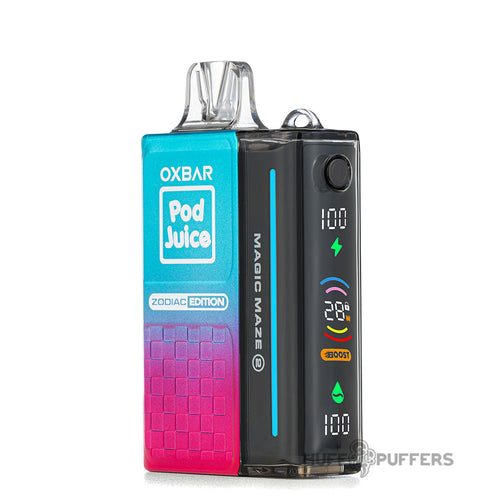 Blue Razzle Cotton Clouds (Gemini II) OXBAR Magic Maze 2.0 Zodiac 30K Disposable Vape