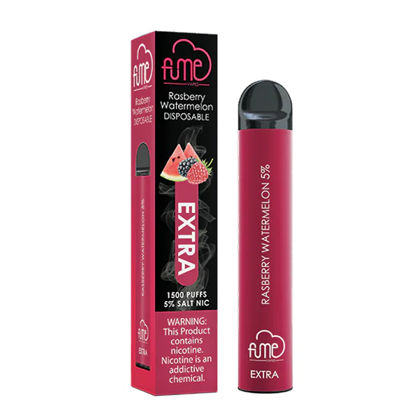 RASPBERRY WATERMELON Fume Extra 1500 Puffs Disposable Vape