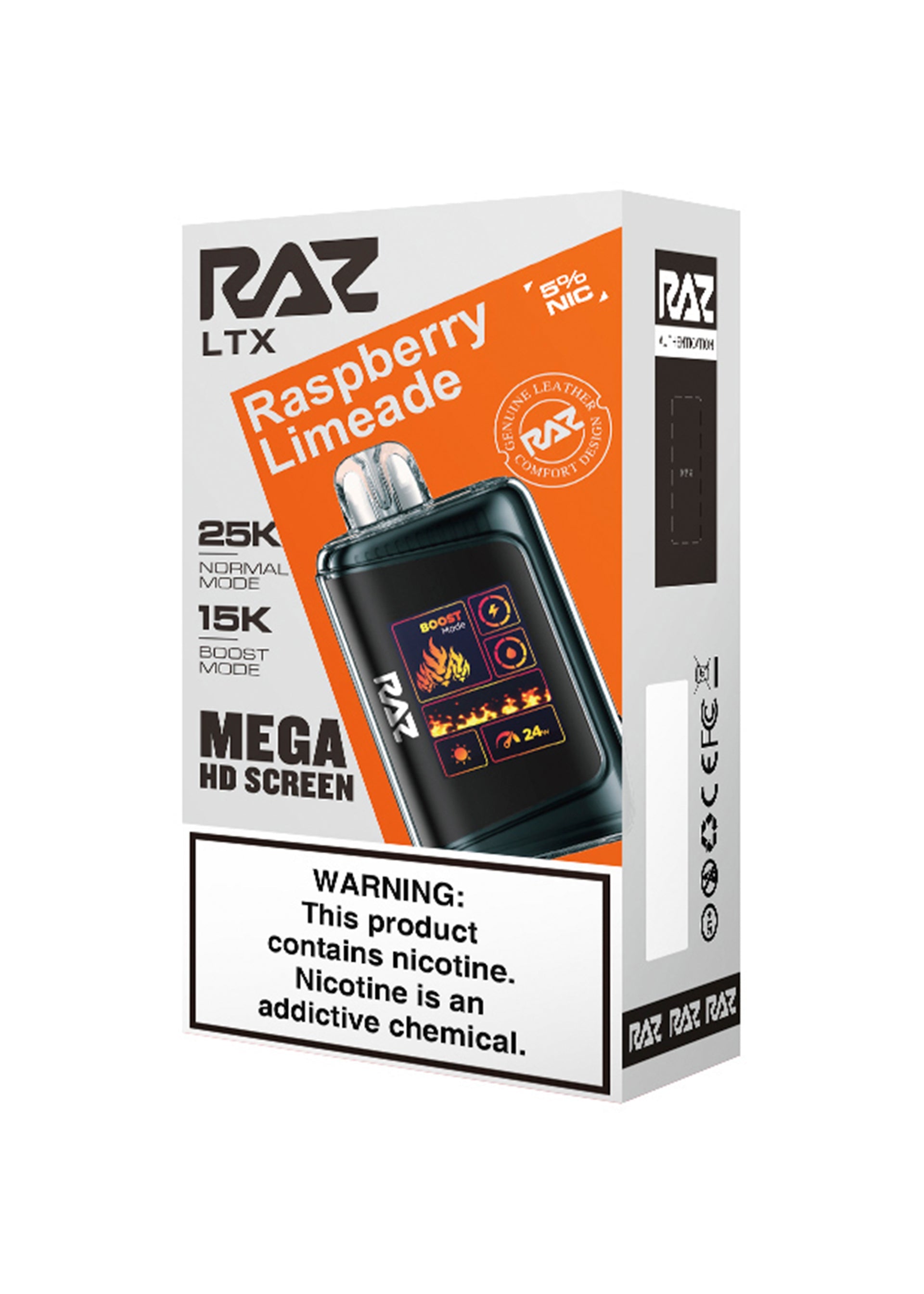 Raspberry Limeade Raz LTX 25K Disposable Vape
