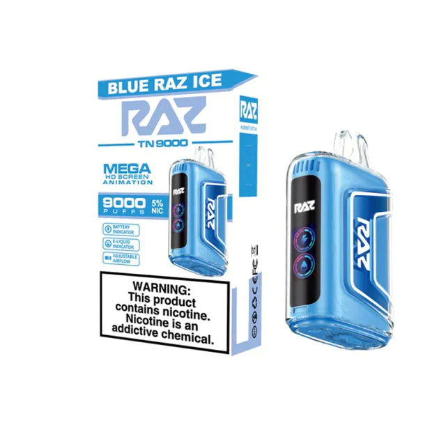 Blue Raz Ice RAZ TN9000 Disposable Vape