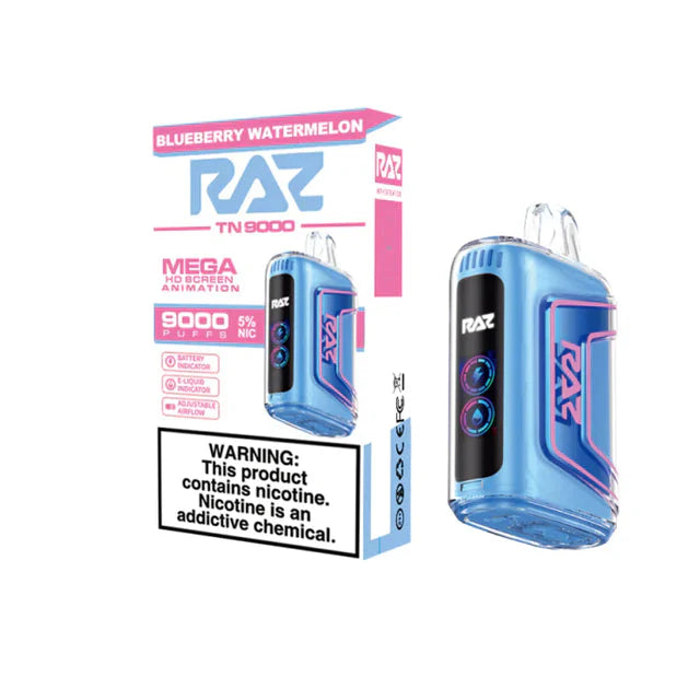 BLUEBERRY WATERMELON RAZ TN9000 Disposable Vape