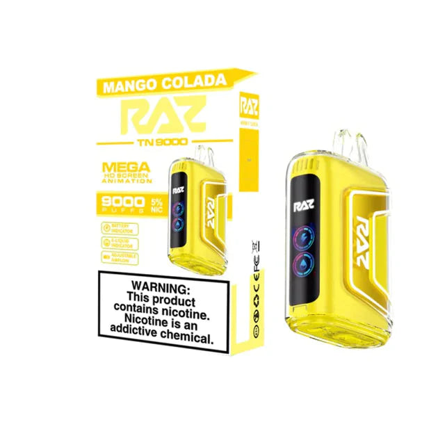 Mango Colada RAZ TN9000 Disposable Vape
