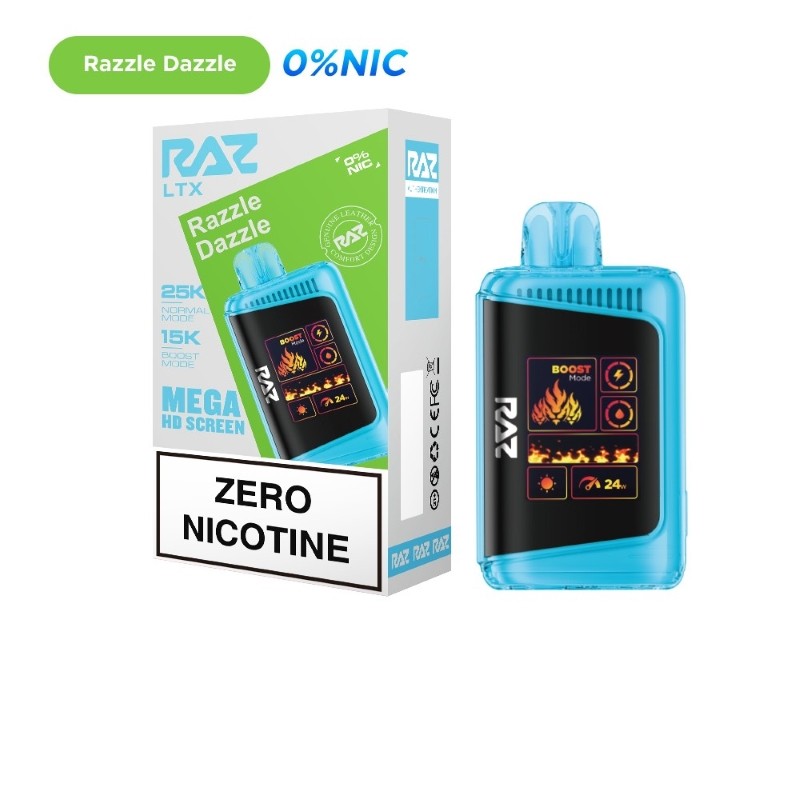 Razzle Dazzle Raz LTX 25K 0% Nicotine Disposable Vape