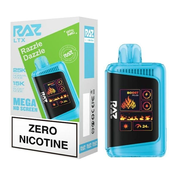 Razzle Dazzle Raz LTX 25K 0% Nicotine Disposable Vape