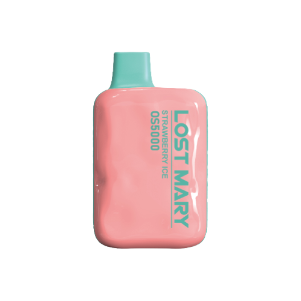 STRAWBERRY ICE Lost Mary OS5000 0% Disposable Vape
