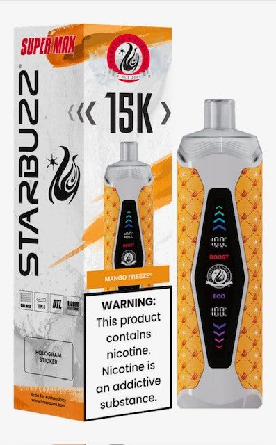 Starbuzz Super Max 15K Disposable Vape