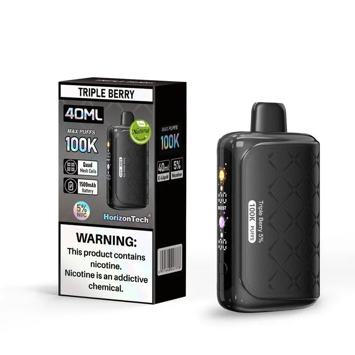 Triple Berry HorizonTech 100K Disposable Vape
