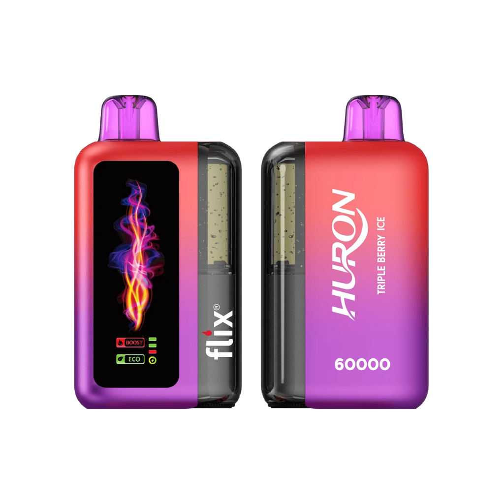 Triple Berry Ice Flix Huron 60K Disposable Vape