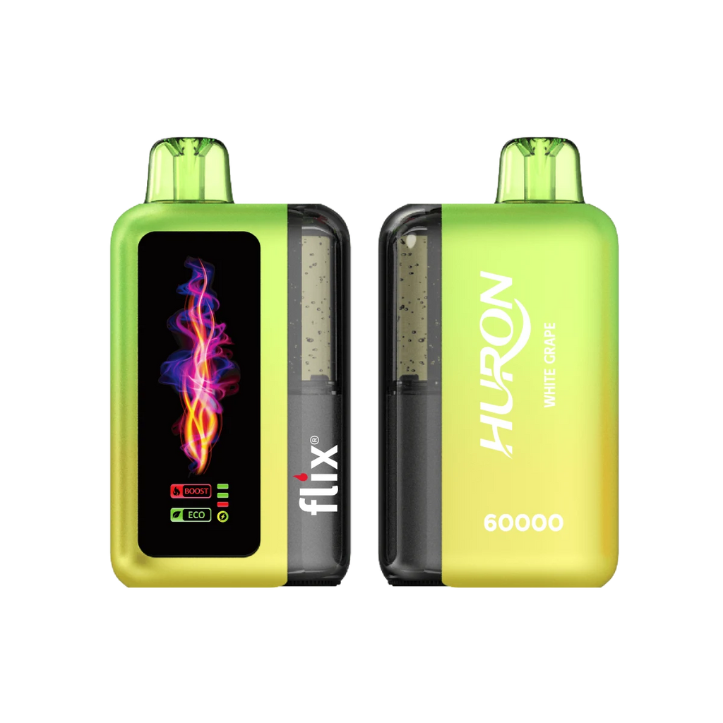 White Grape Flix Huron 60K Disposable Vape