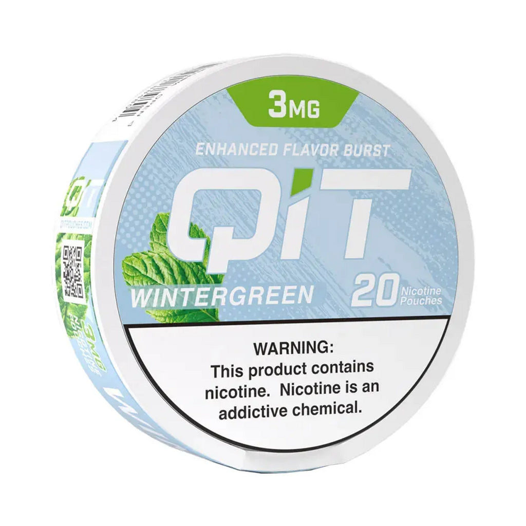 QIT Tobacco Free Nicotine Pouches -  Wintergreen