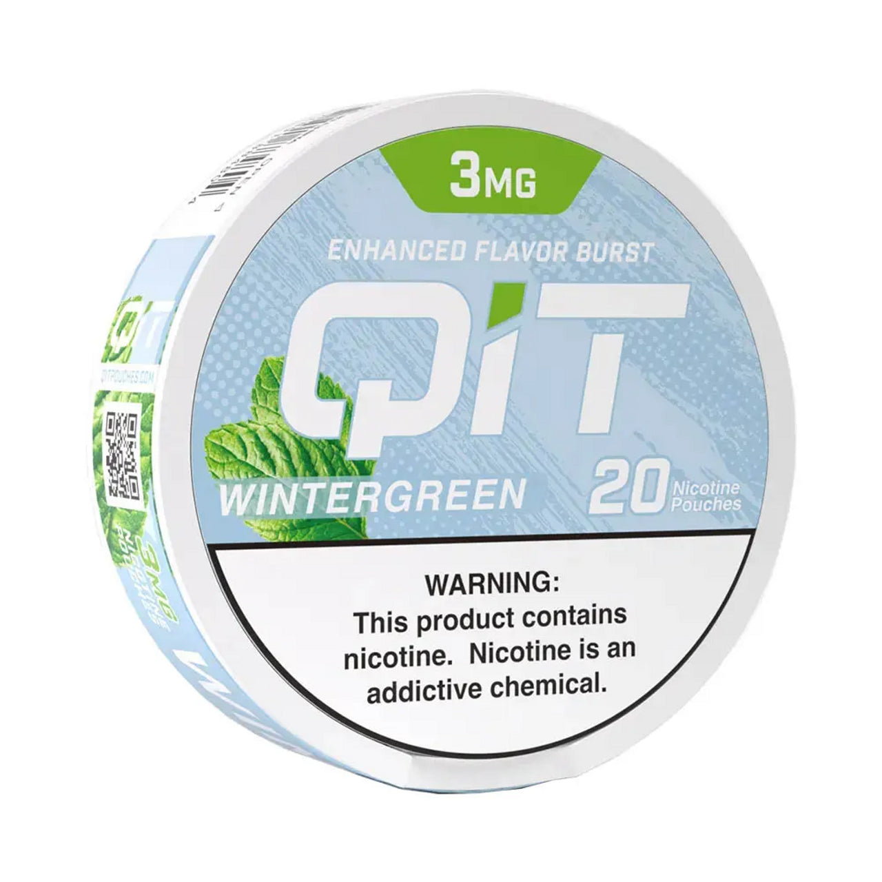 QIT Tobacco Free Nicotine Pouches -  Wintergreen